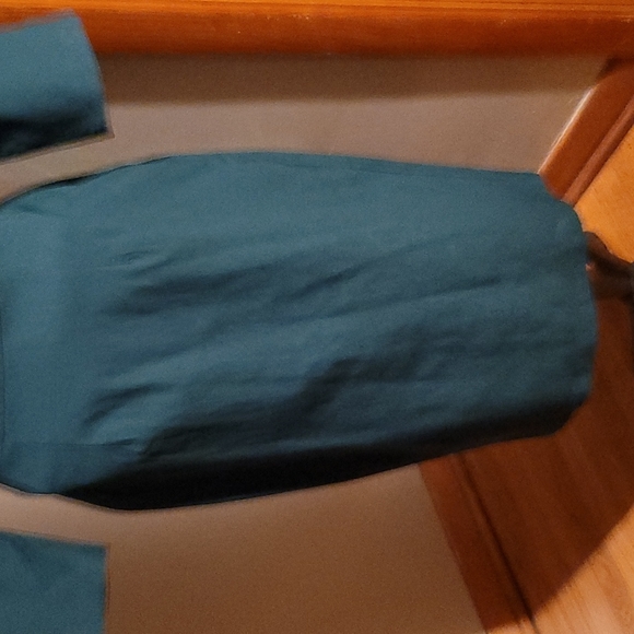 Woman's Muxxn Green Dress, Sz L - Picture 7 of 10